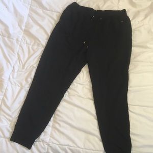 Black sweatpants